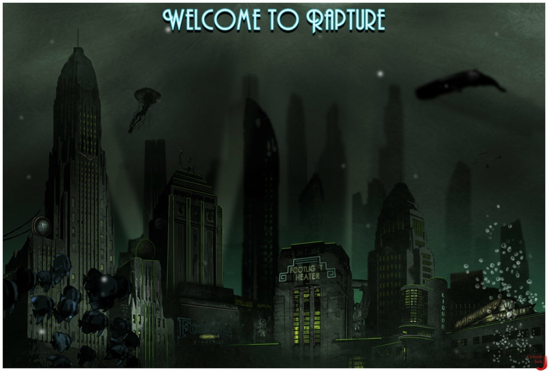 Bioshock City Rapture Wallpaper Video Games