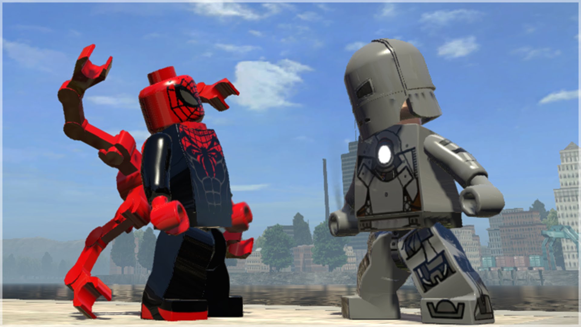 LEGO SUPERIOR SPIDER MAN VS IRON MAN   EPIC BATTLE LEGO Marvel Super