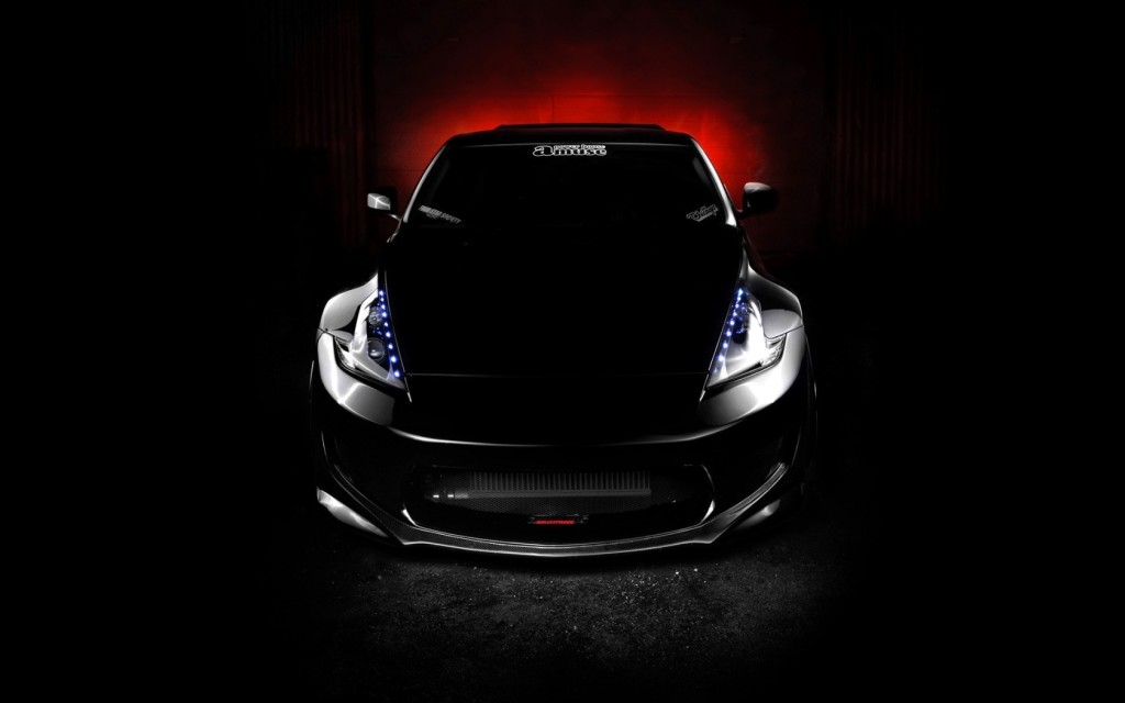Download Black Nissan 370z Tuning pictures in high definition or