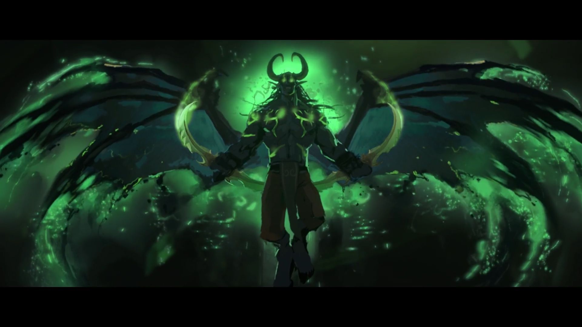 Harbingers Illidan World Of Warcraft Characters Art