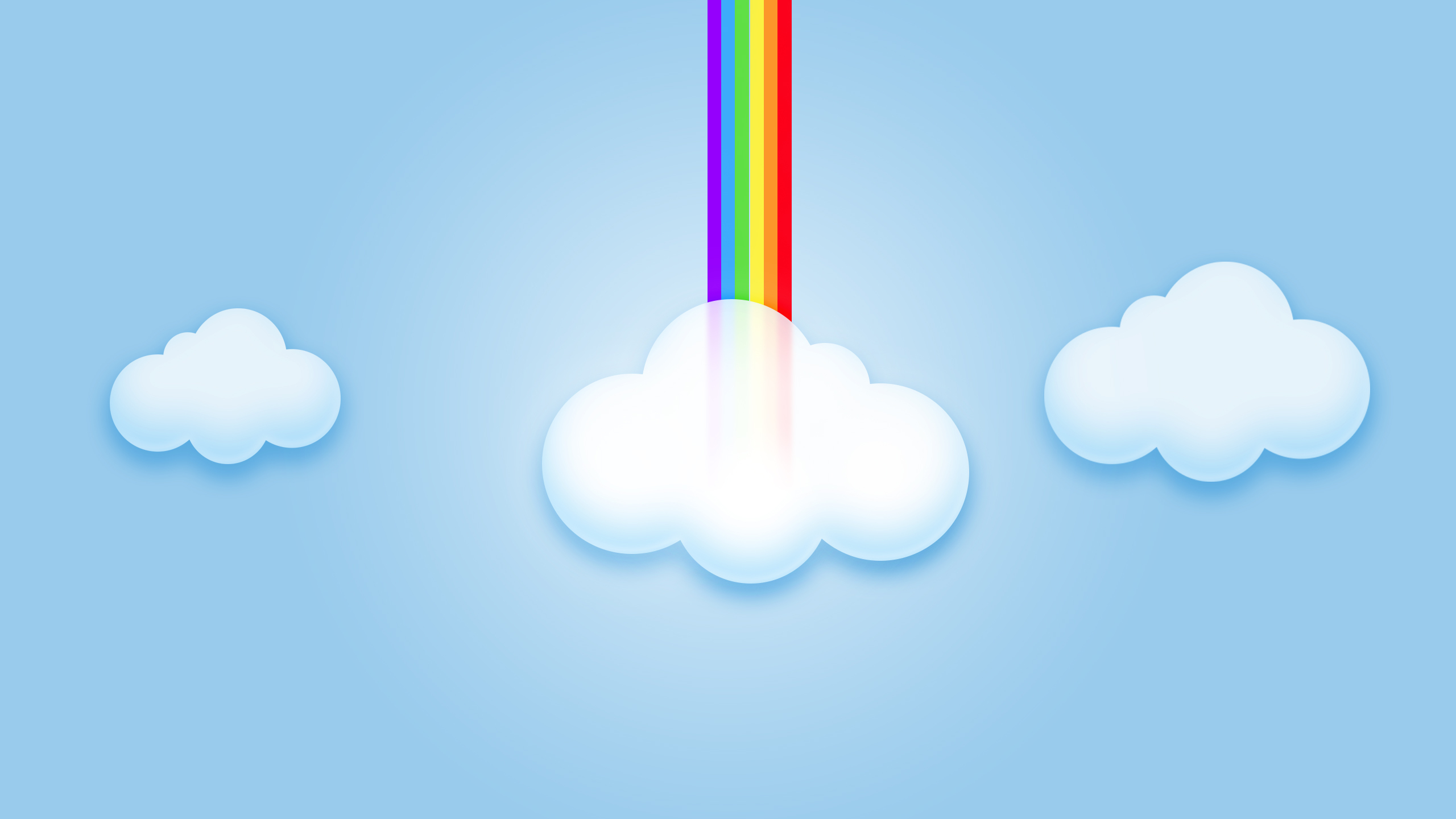 Abstract Rainbow Clouds HD Wallpapers
