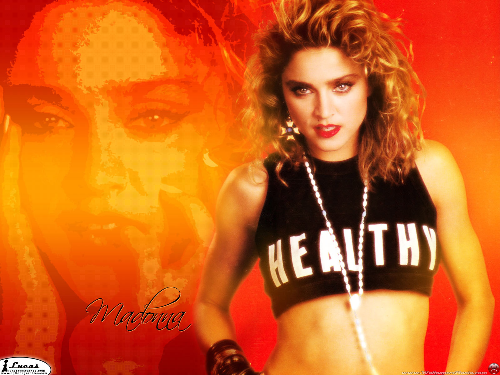Madonna Desktop Wallpaper Of