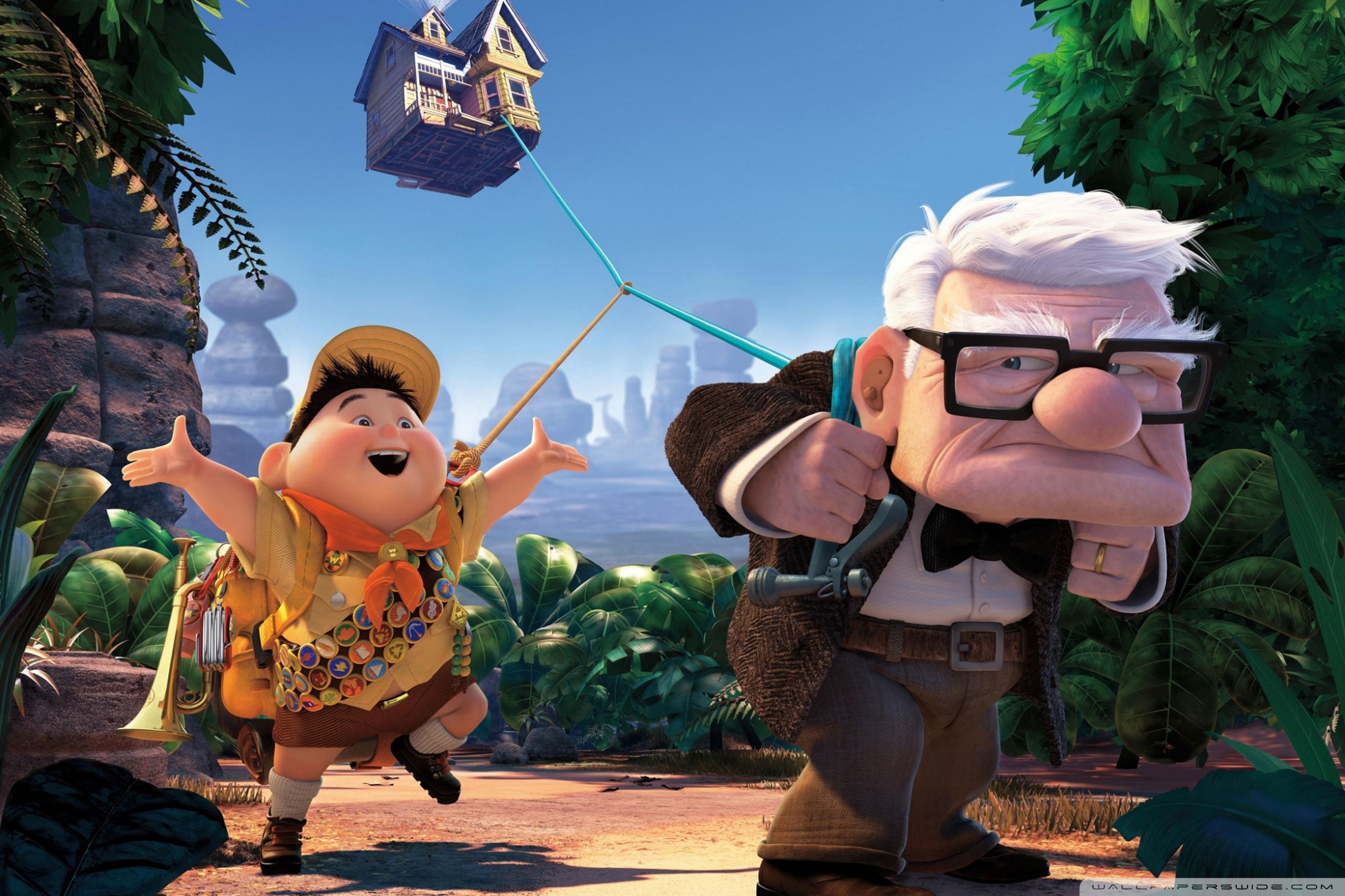 Pin Pixars Up Movie HD Desktop Wallpaper Widescreen
