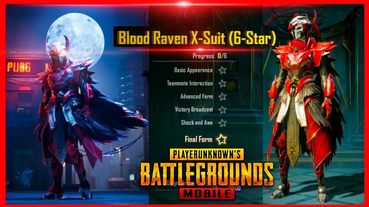 Season Blood Raven X Suit Is Next Level All Leaks Pubg