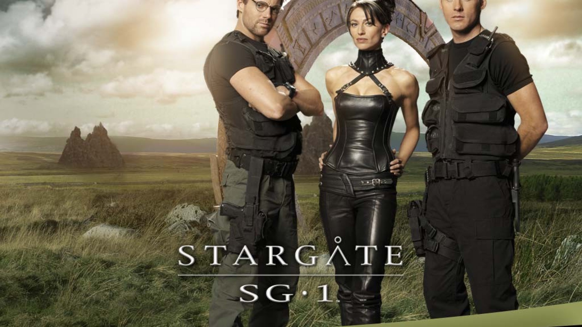 Claudia Black Michael Shanks Stargate Sg