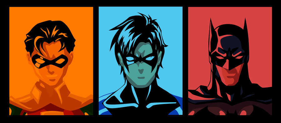Evolution Of Dick Grayson By Phil Cho