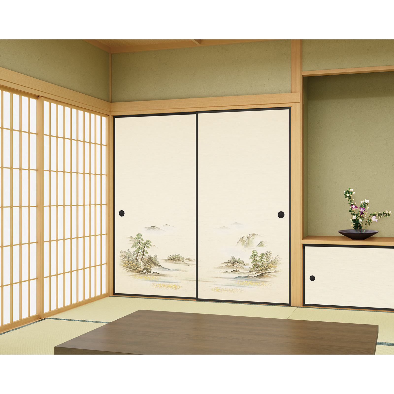 🔥 Free Download Old Japanese House Fusuma Door Different Occasion For ...