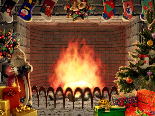 For Christmas Living 3d Fireplace Screensaver Is One Of