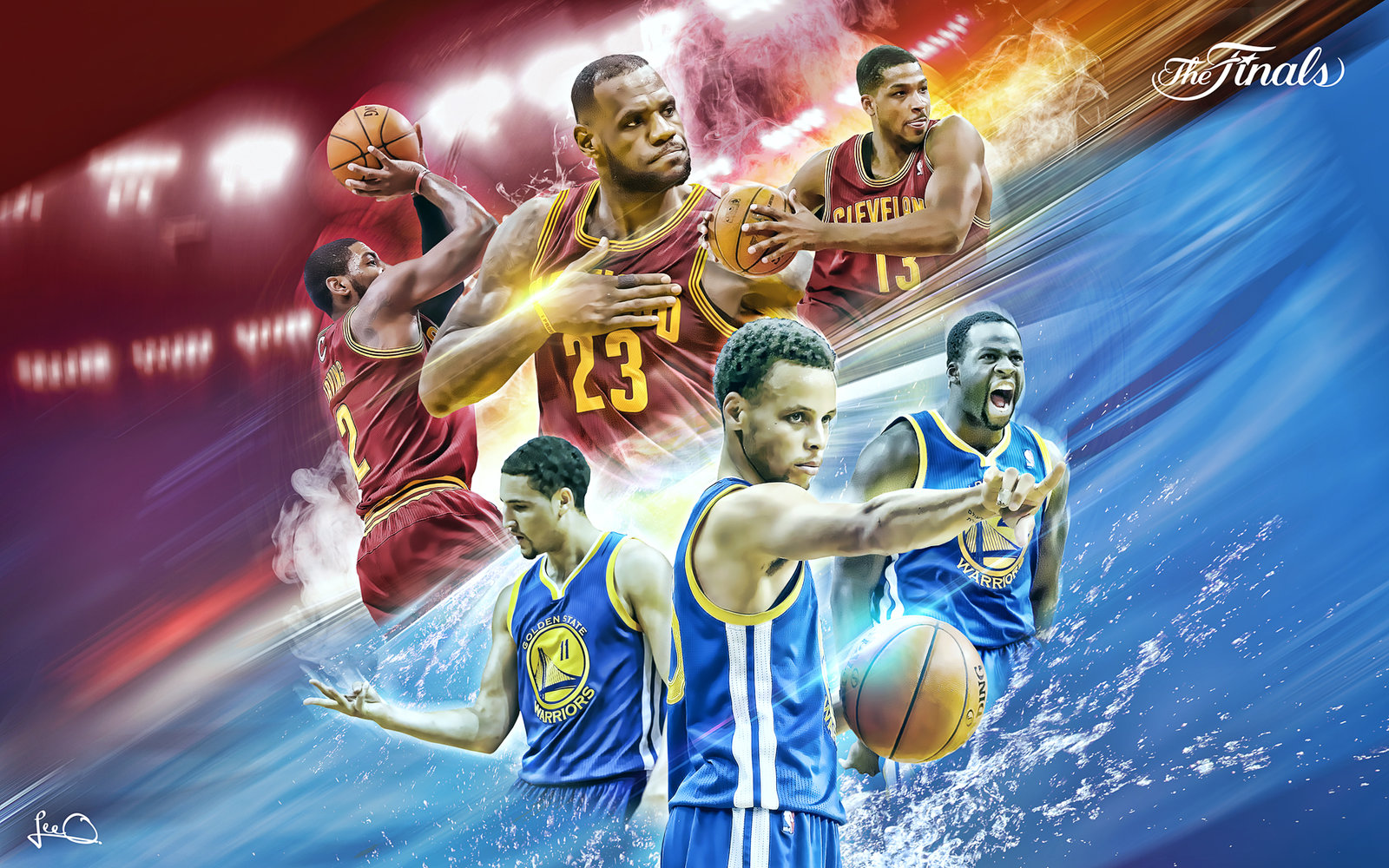 Nba Finals Wallpaper By Skythlee