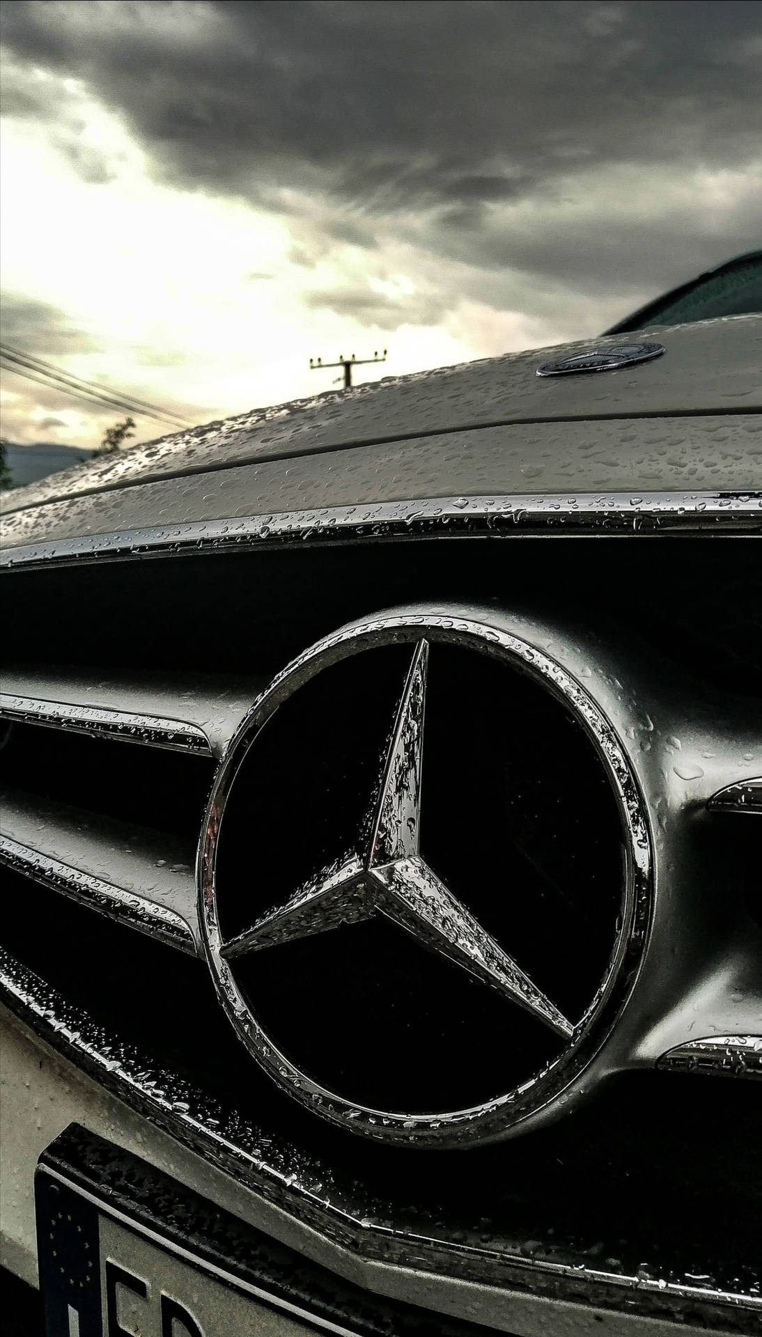 Mercedes Amg iPhone Logo Wallpaper