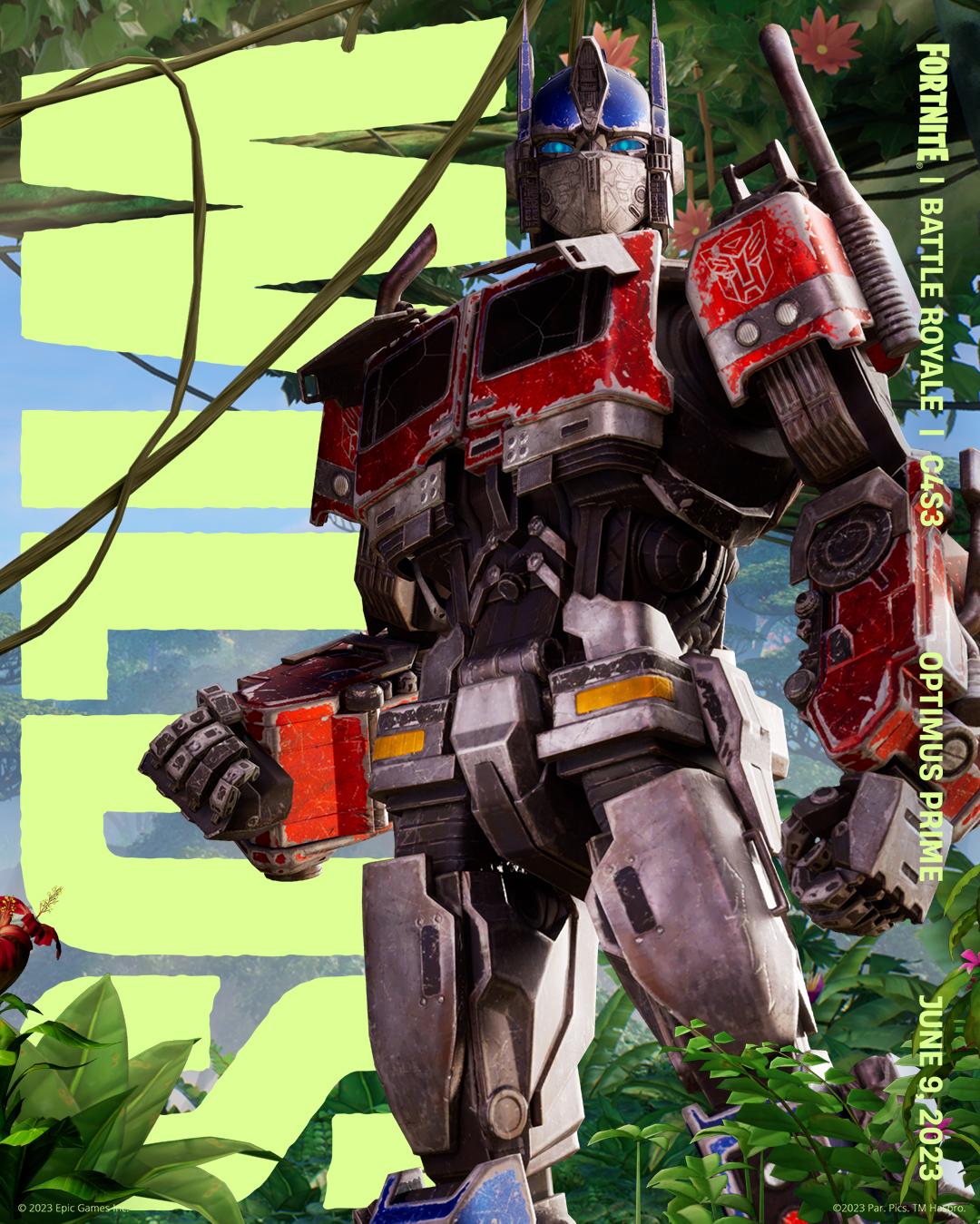Fortnite On X Making Memories With Mariposa Relik Optimus