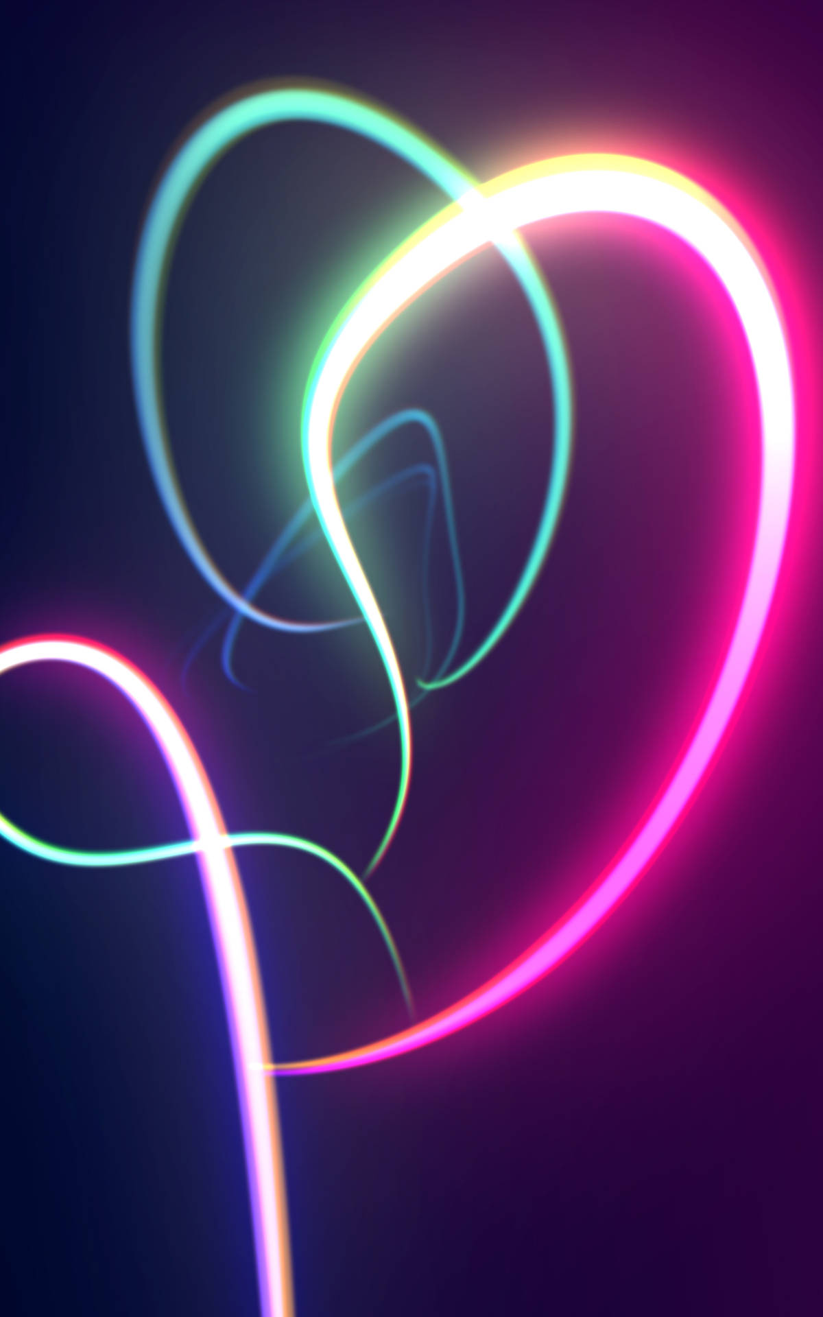 4k Neon Wallpaper