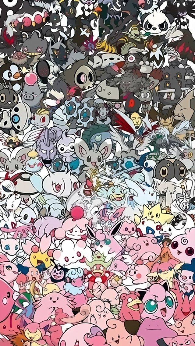 Awesome Pokemon Collection Wallpaper Tap For More