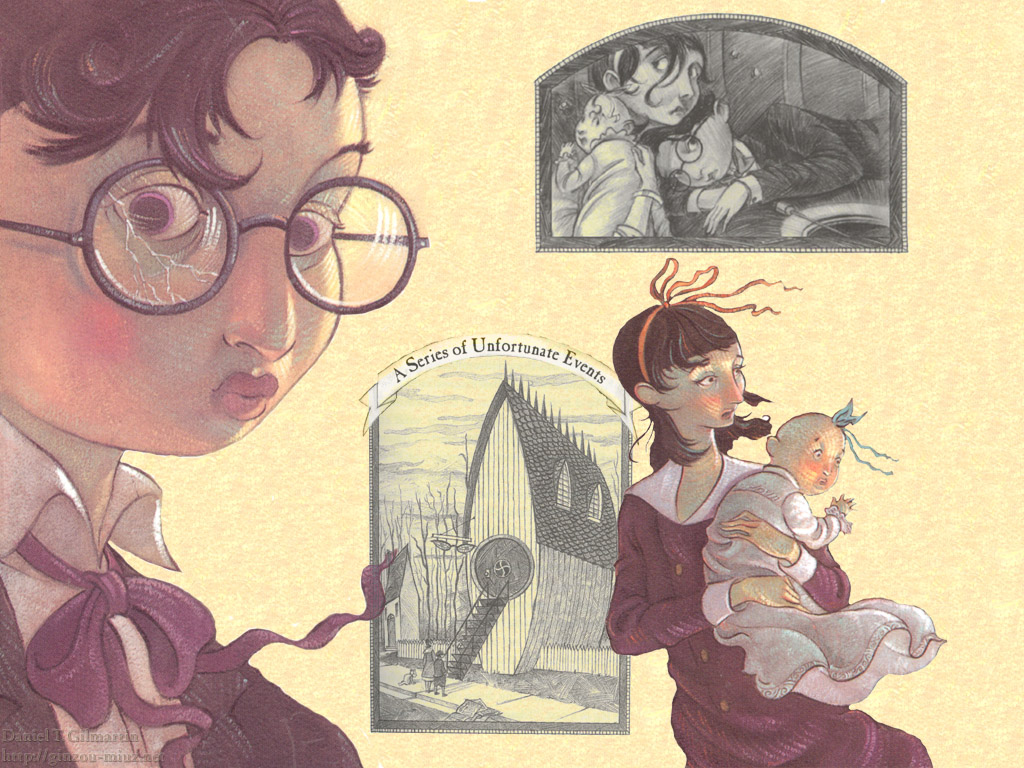 Lemony Snicket Art A Series Of Unfortunate Events Wallpaper
