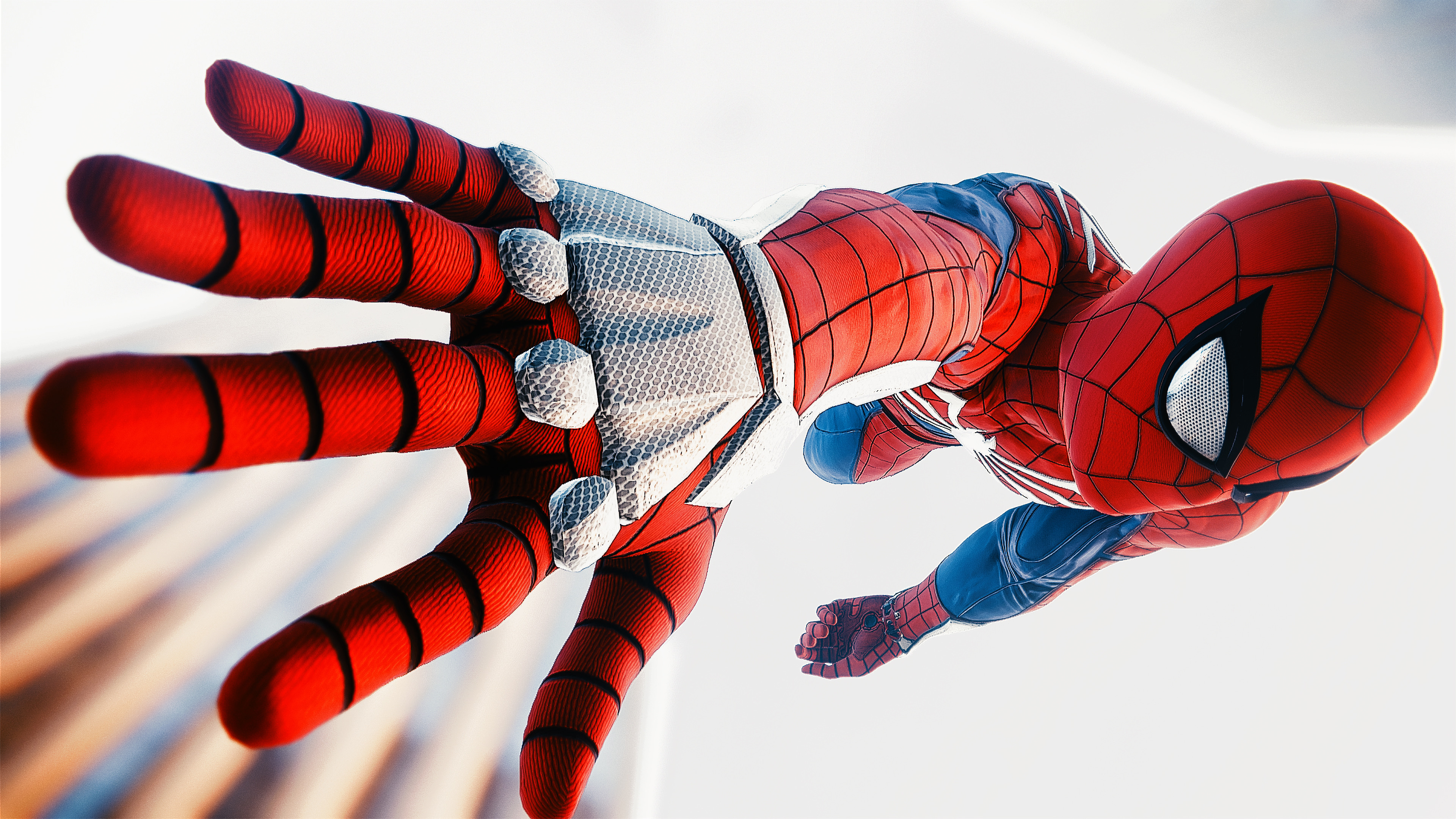 Spider Man Ps4 Advanced Suit 4k