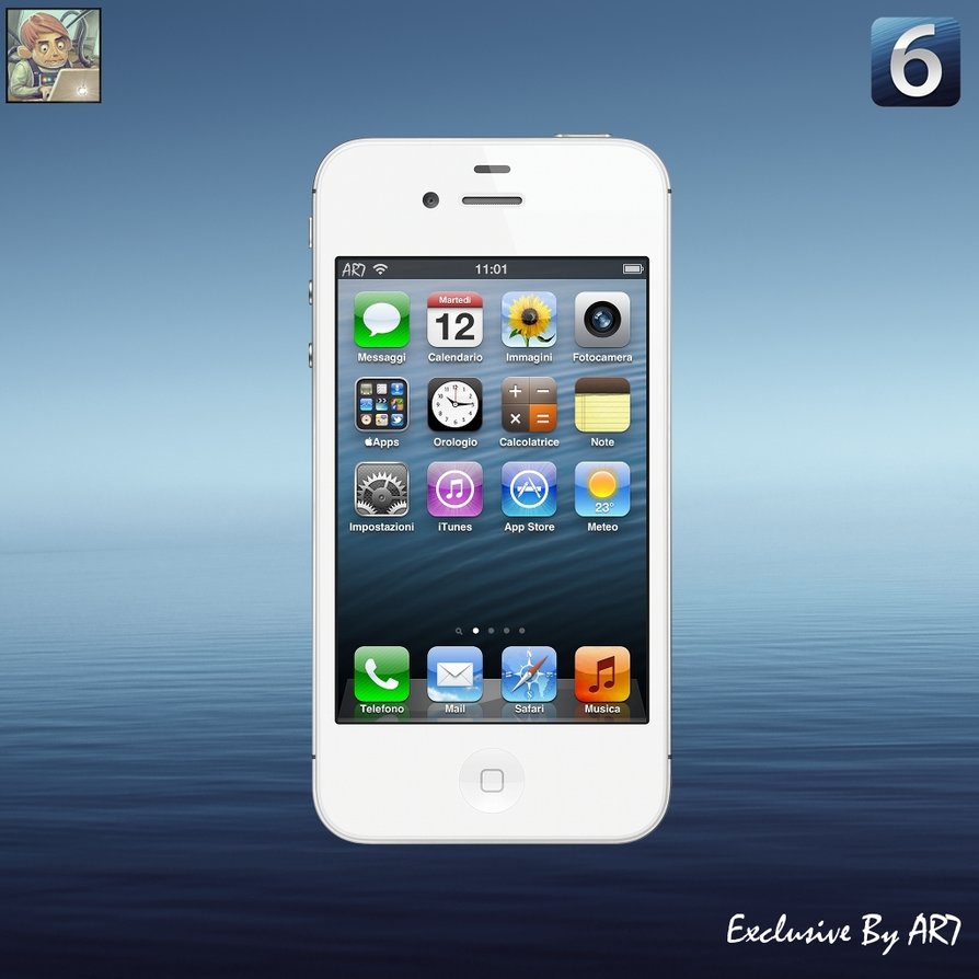 iOS 6 Default Wallpaper by iAR7 on