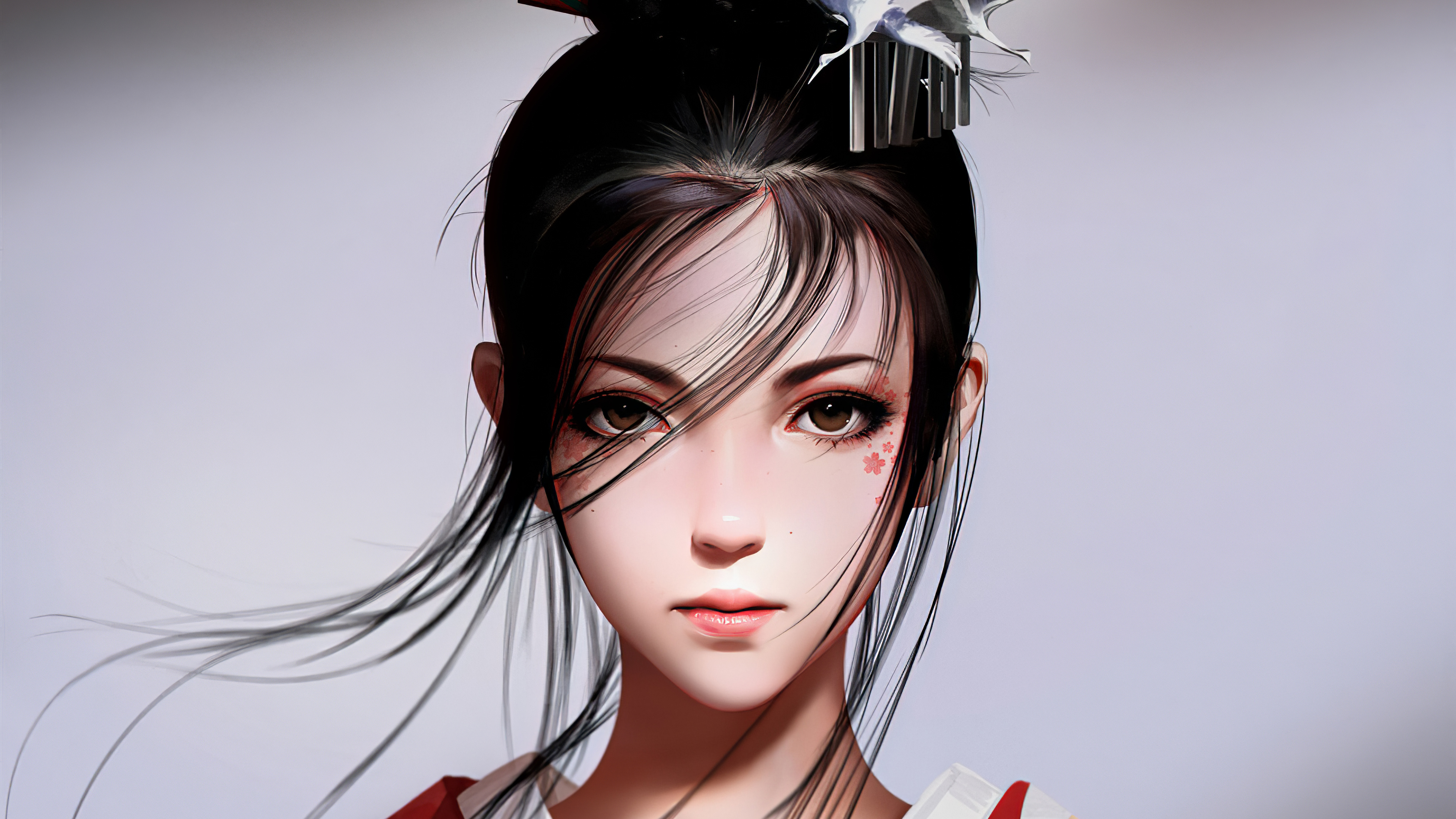 Asian Girl Kungfu Master 4k Wallpaper HD Artist