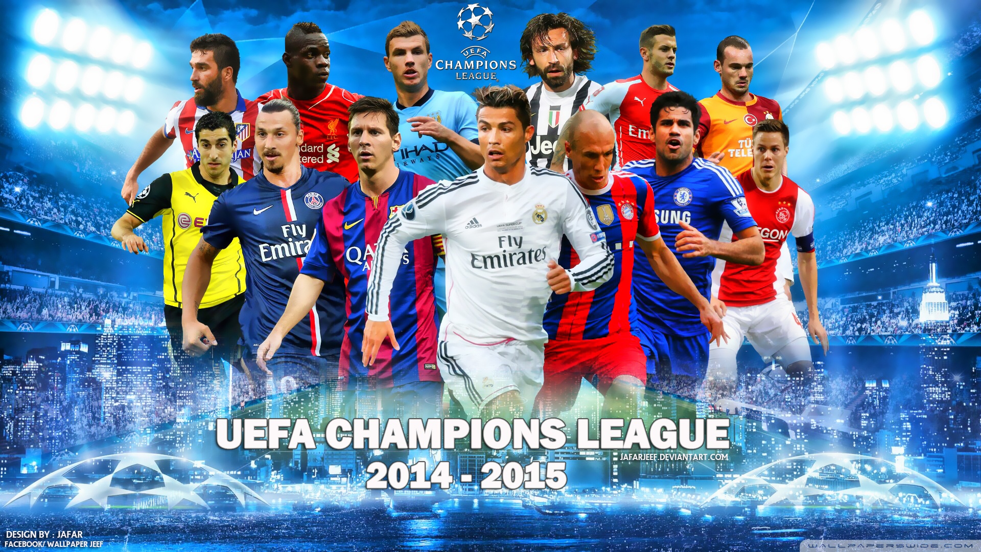UEFA CHAMPIONS LEAGUE 2014 2015 4K HD Desktop Wallpaper for 4K