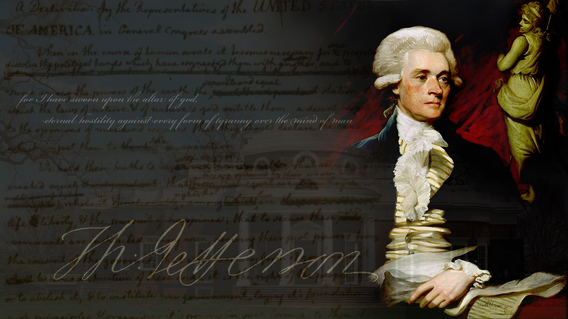 Thomas Jefferson By Fuzzielogic