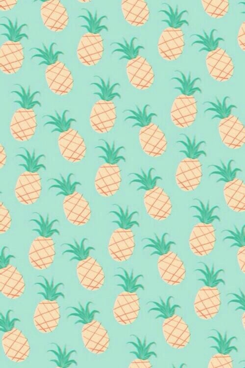 Pineapple Pastel iPhone Background   image 2174052 by LADYD on Favim