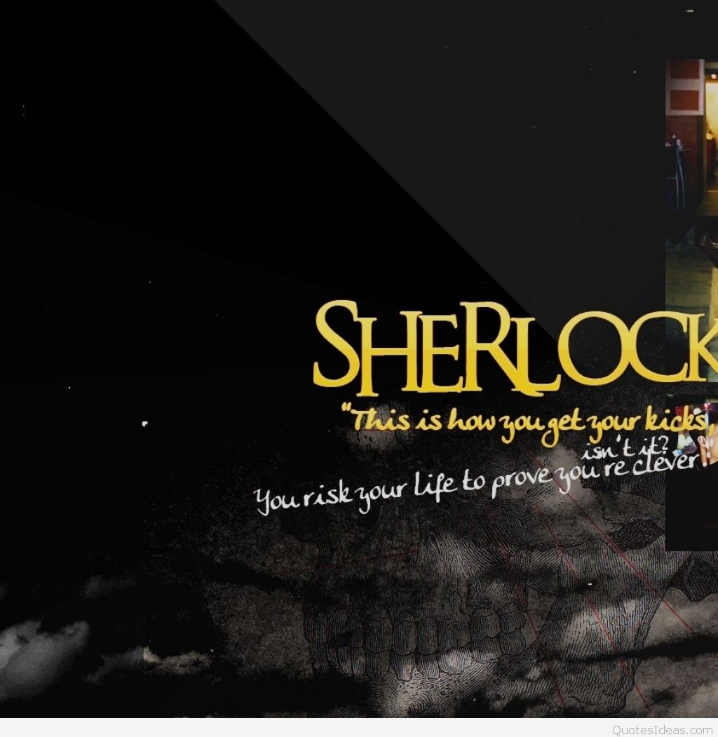 Best Sherlock Quotes Image And Wallpaper
