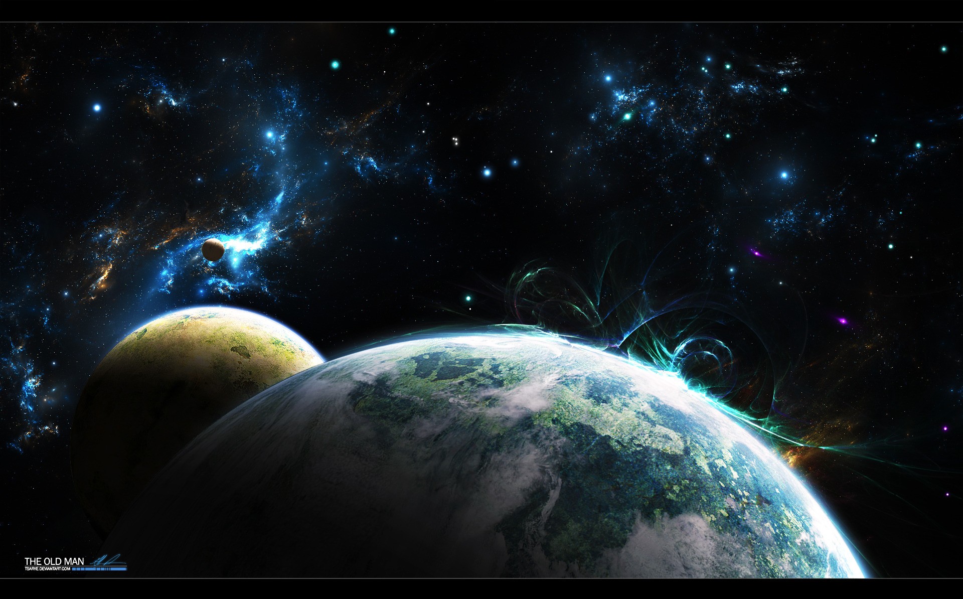 OnlyHDwallpaper Space Outer Desktop Wallpaper