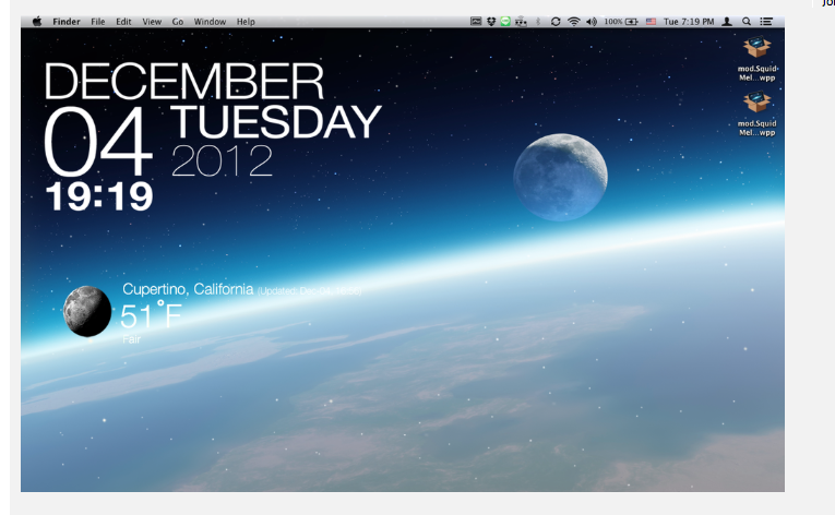 Live Wallpaper For Mac Introduce