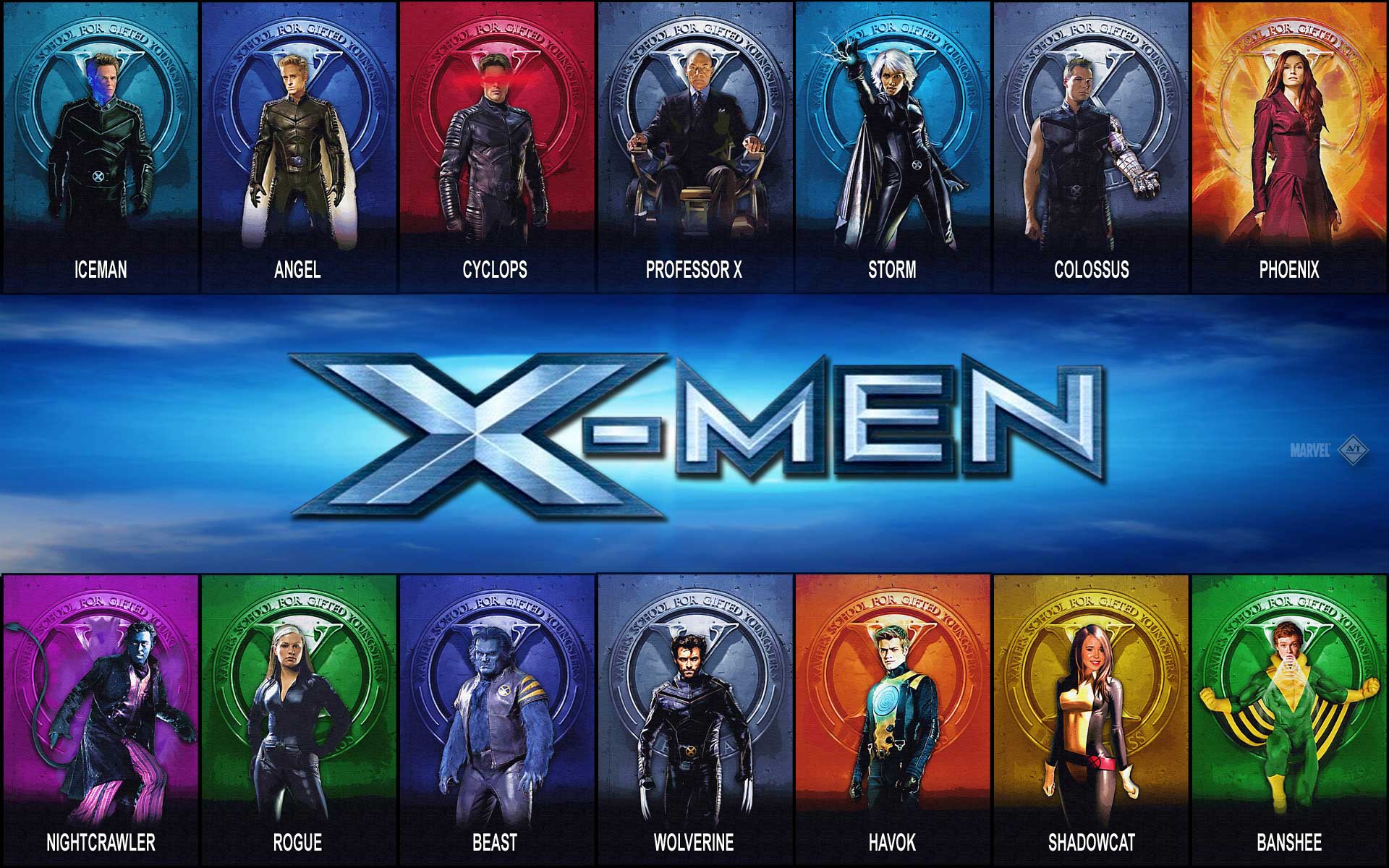 X Men Wallpaper HD Background Of Your