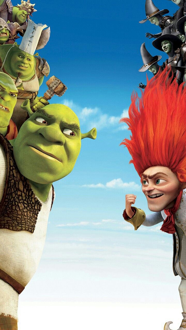 Shrek Forever After Character Animated Movies