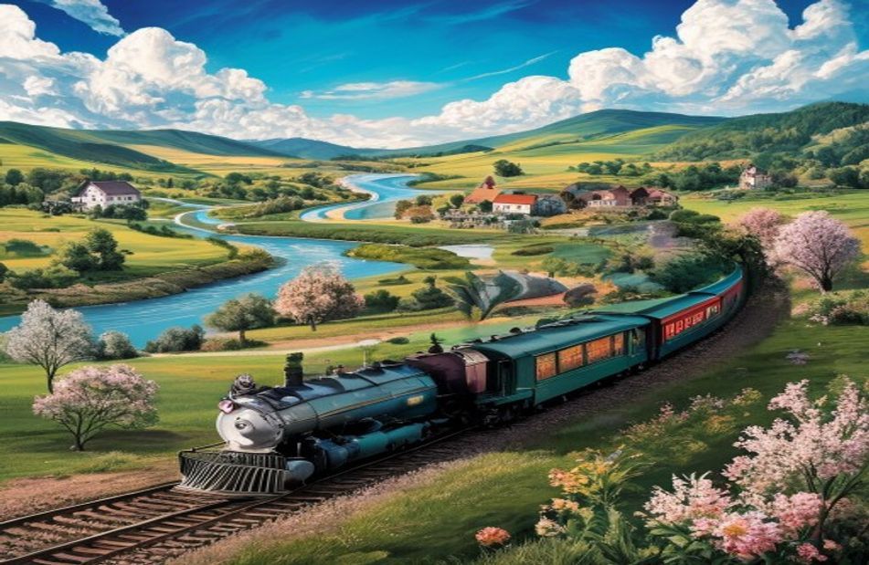 Model Railroad Backdrops Wallpaper