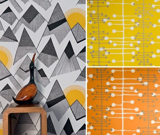 Mid Century Modern Wallpaper Patterns Fans Of Design
