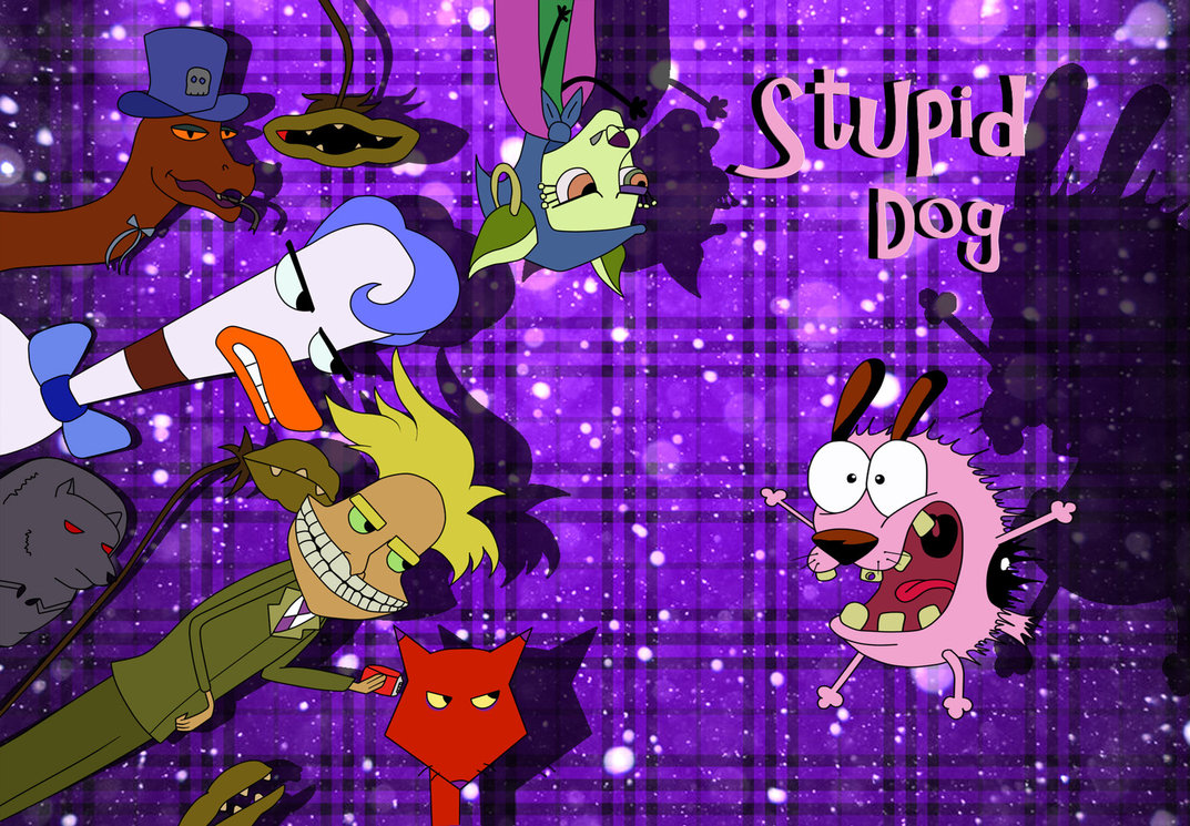 Courage The Cowardly Dog Wallpaper By Lulitaowo