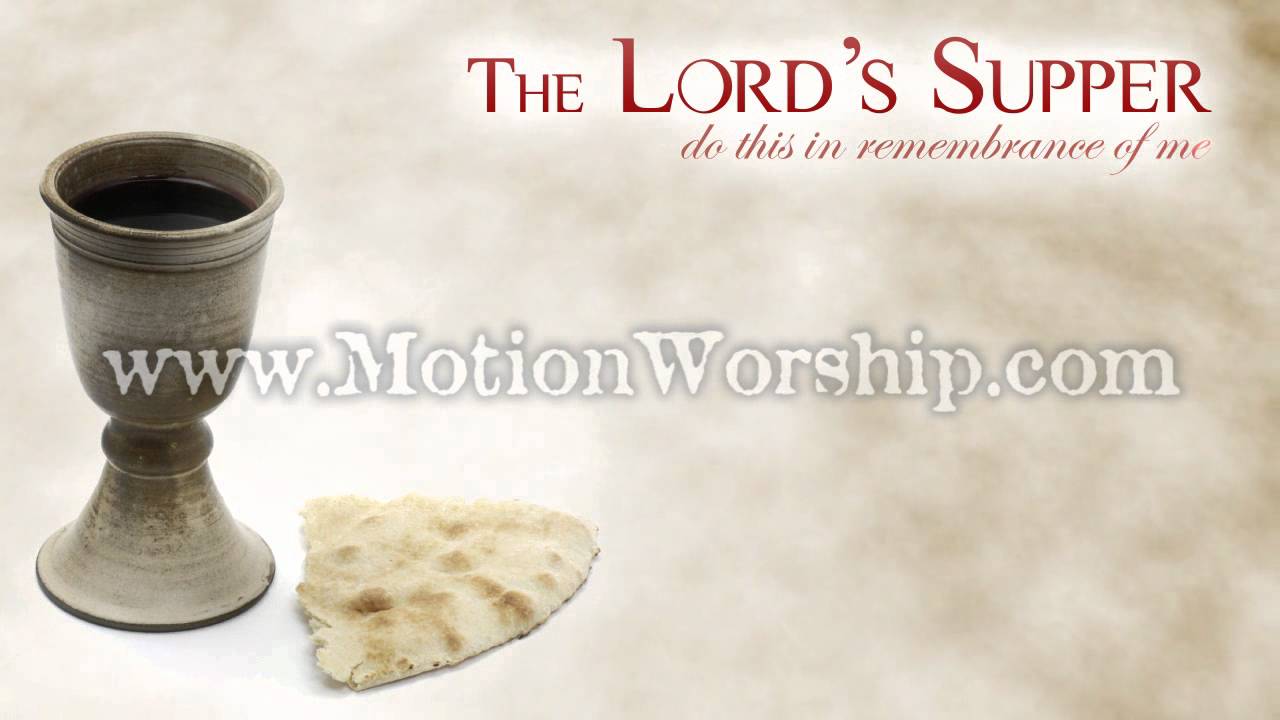 The Lord S Supper Munion HD Looping Background