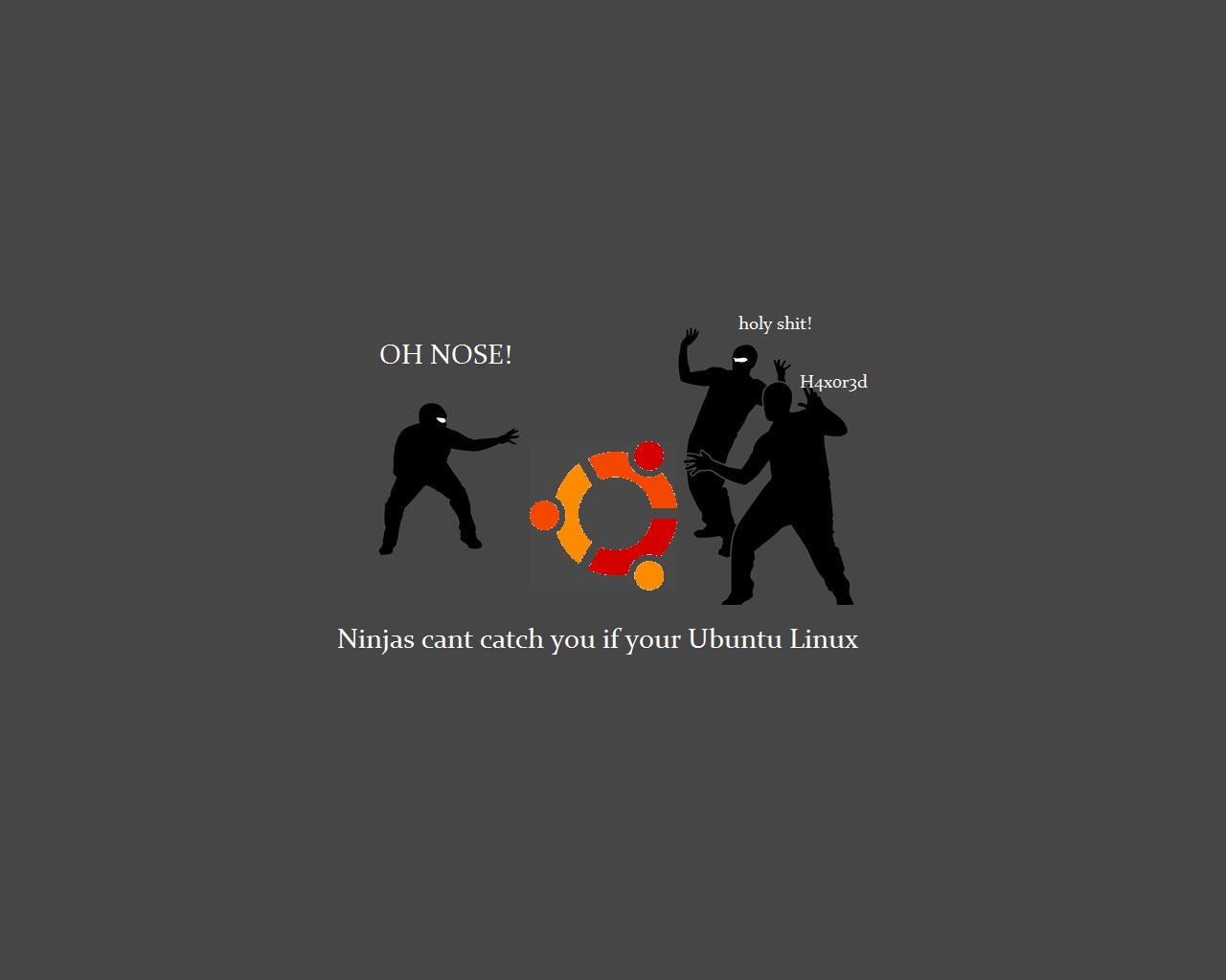 Linux Ubuntu Wallpaper Ninjas Cant Catch