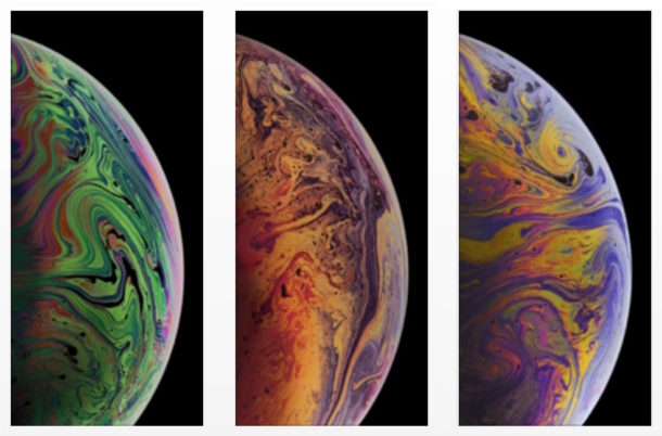 Download the iPhone XS Max Wallpapers of Bubbles