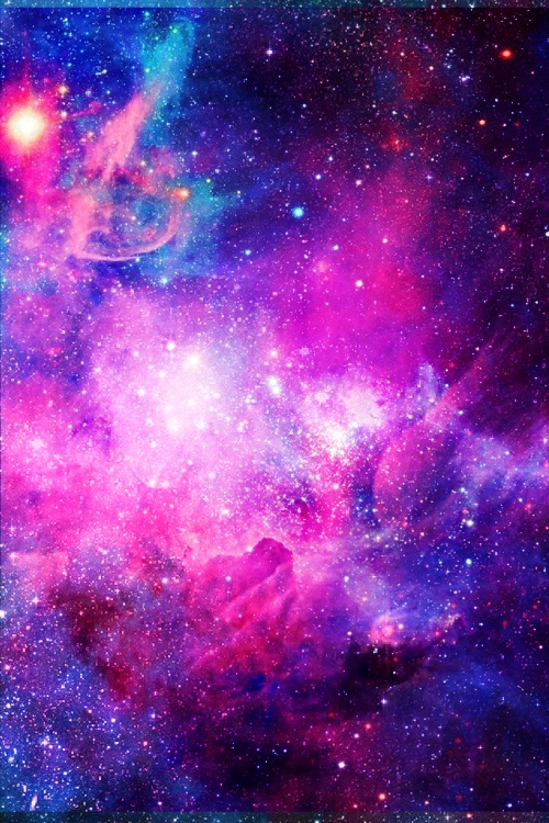 Galaxy Background Colorful Wallpaper