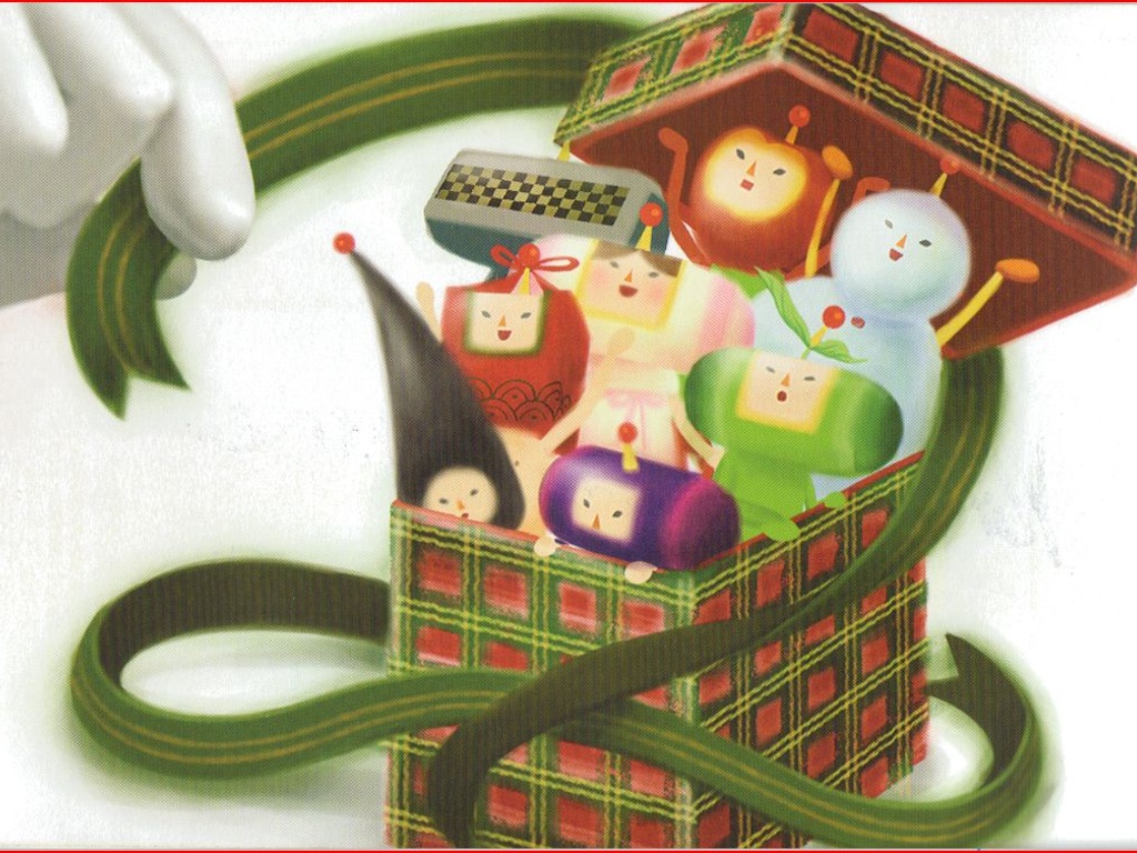 My Wallpaper Games Katamari Damacy Christmas