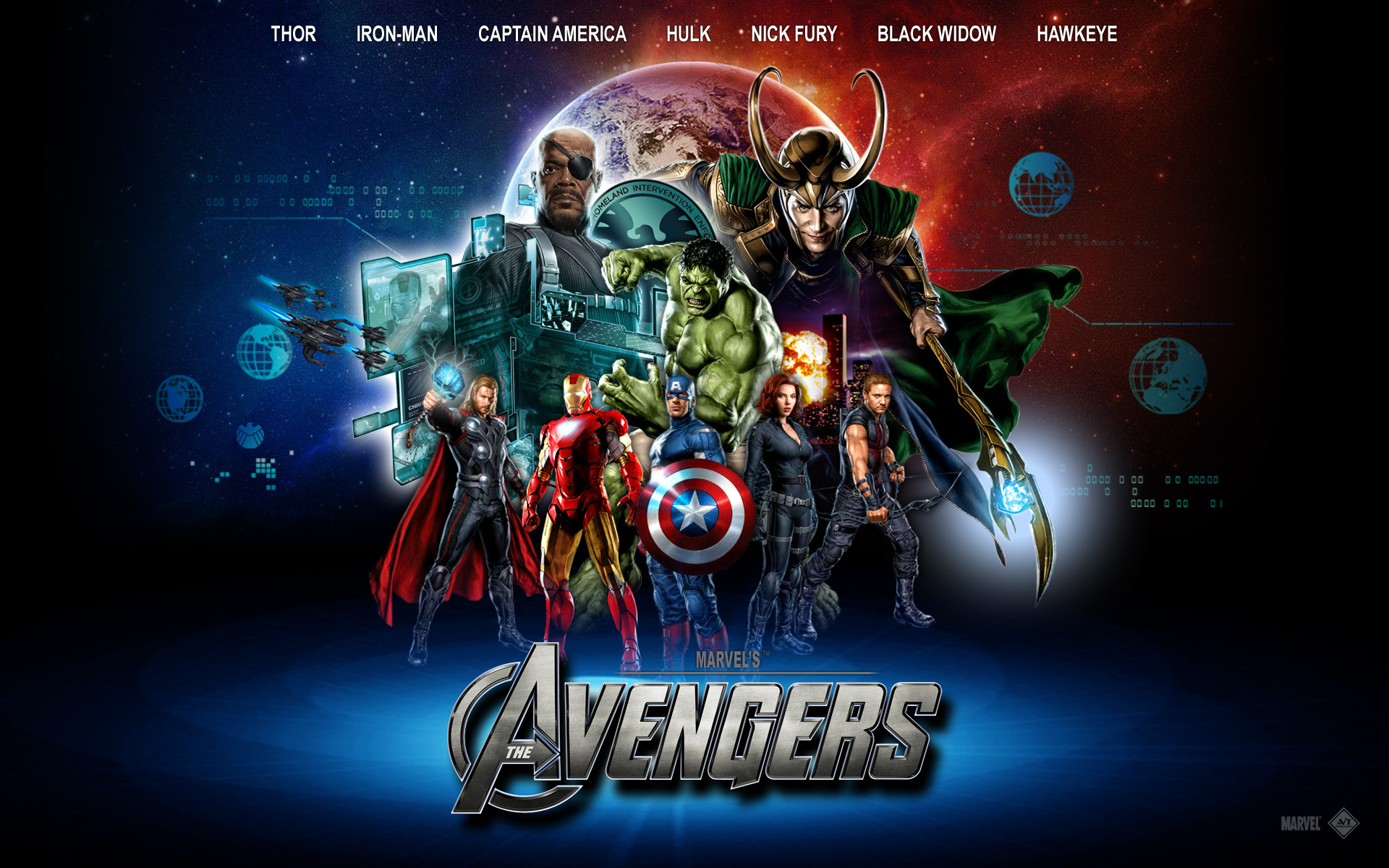 This New The Avengers Desktop Background Wallpaper