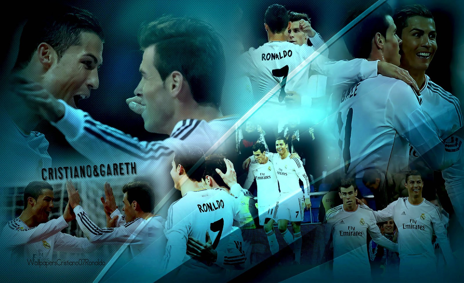 Wallpaper Cristiano Ronaldo Gareth Bale HD Real Madrid