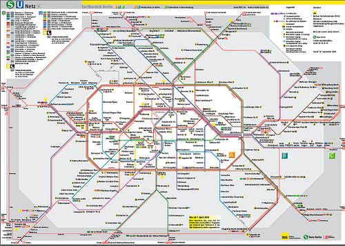 Berlin Tube Map