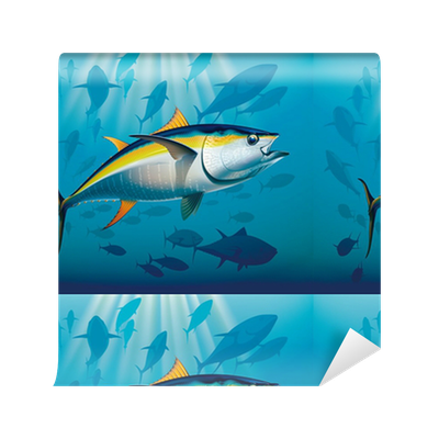 Shoal Of Yellowfin Tuna Wallpaper Pixers We Live To