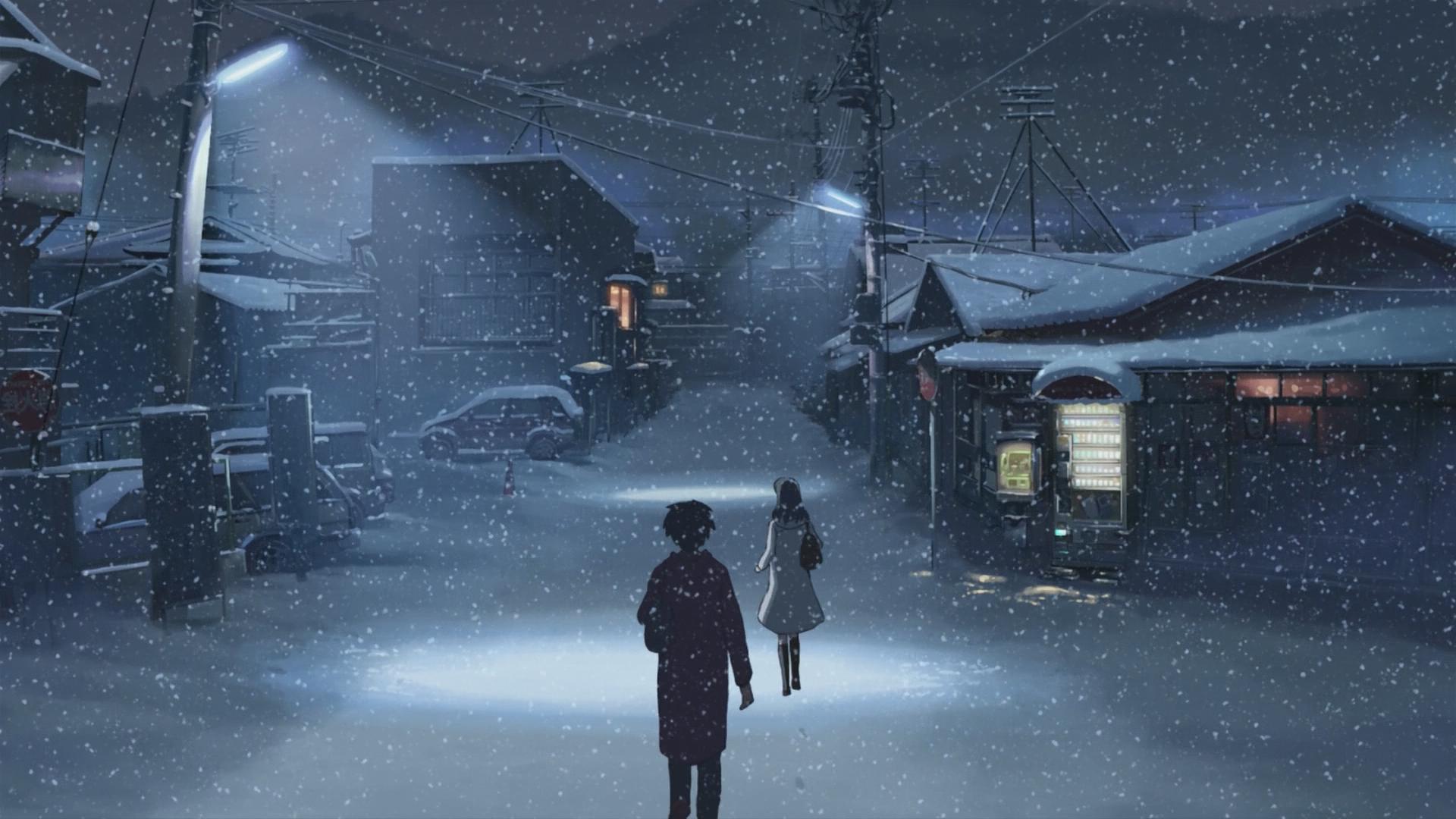 Anime Winter HD Wallpaper Background Image Id