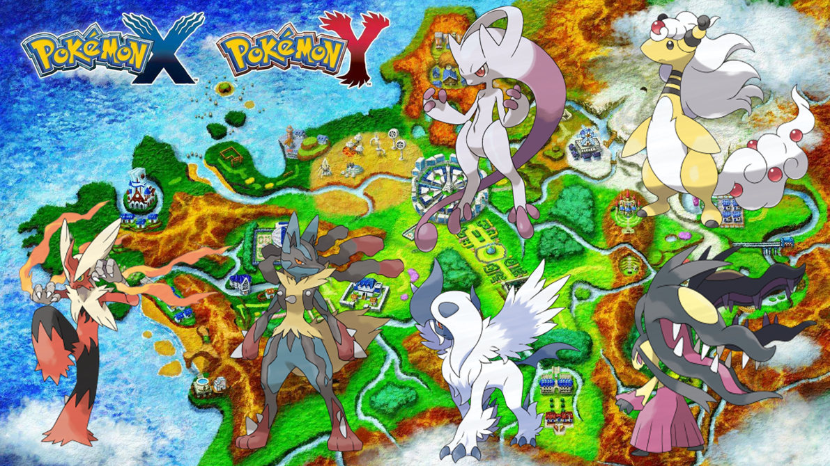 Pokemon X And Y Mega Evolutions Wallpaper Gen HD By Jammyjet On