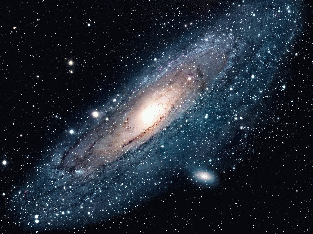 Nasa The Andromeda Galaxy M31 Spyral Desktop Wallpaper And