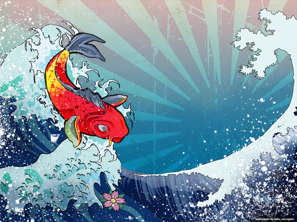 Koi Fish Wallpaper HD Screenshot