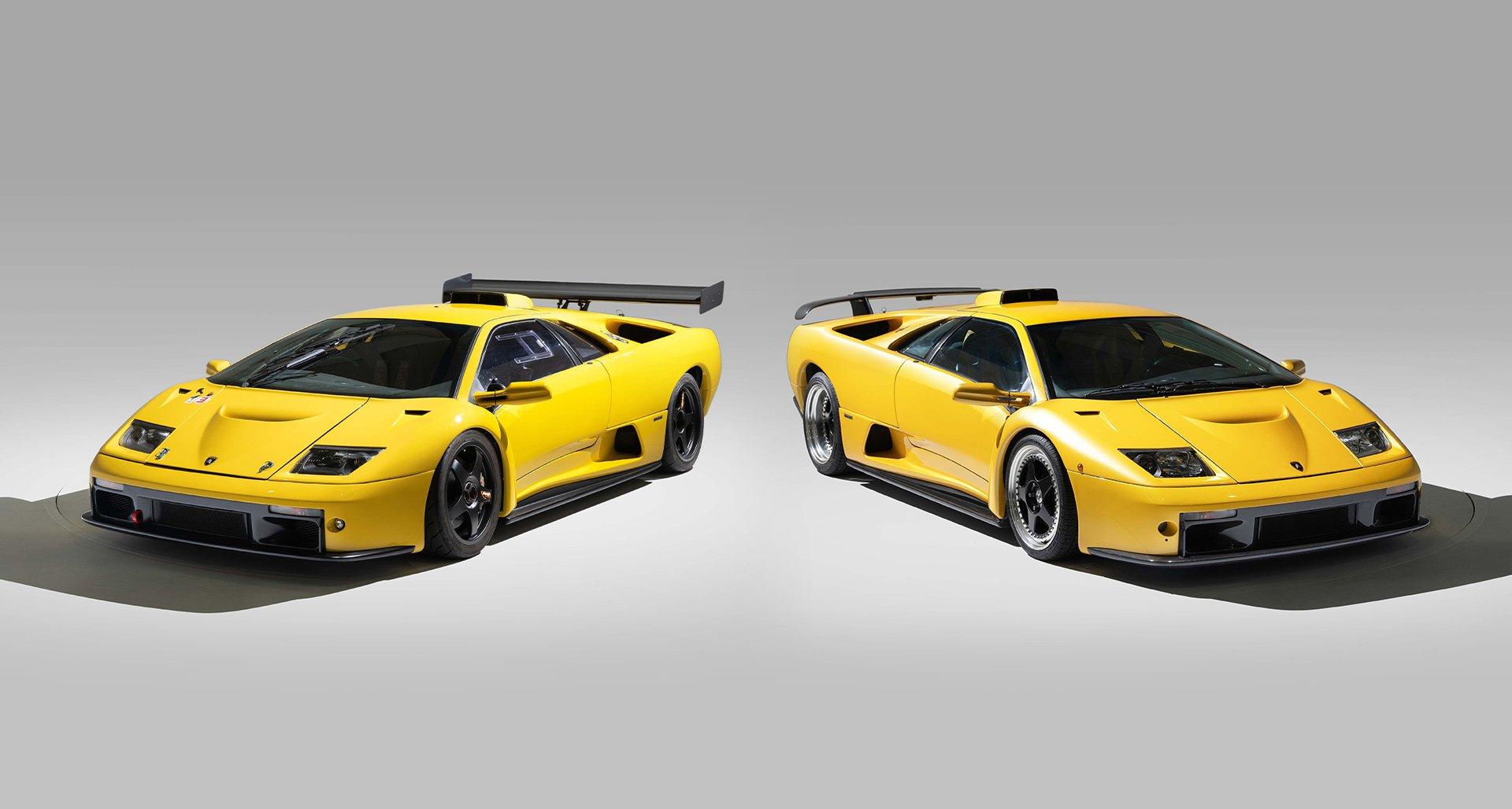 The Ultimate Two Car Garage Is A Pair Of Lamborghini Diablo Gts