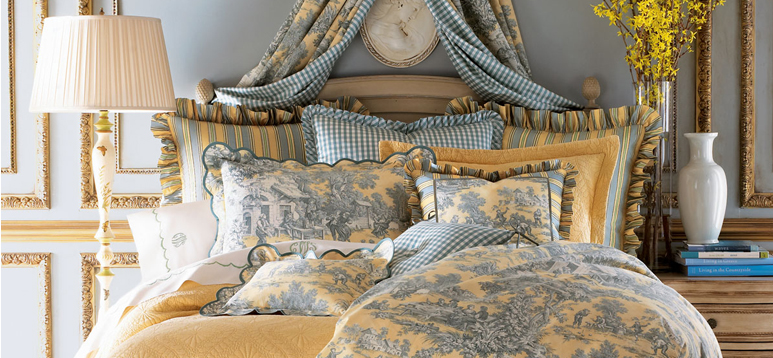 Toile Bedding Forters And Quilt Sets