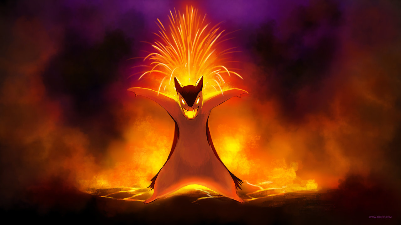 Typhlosion S Lava Plume By Arkeis Pokemon