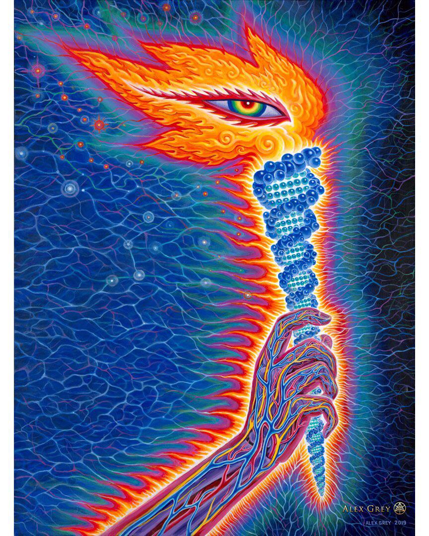 Can Someone Turn Alex Grey S The Torch And Other Fear Inoculum
