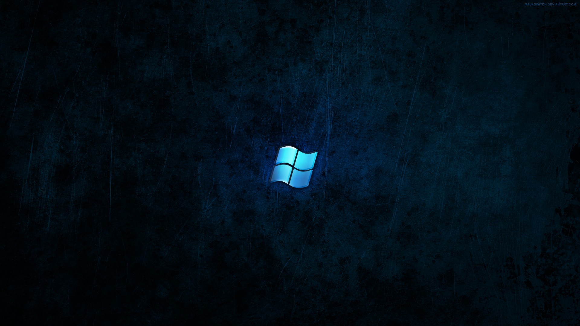 Home High Tech HD Wallpaper Windows Logo Background